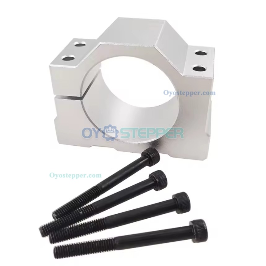 65mm/80mm/100mm/125mm CNC Spindle Motor Bracket Seat Aluminum Clamp Holder for Spindle Motor